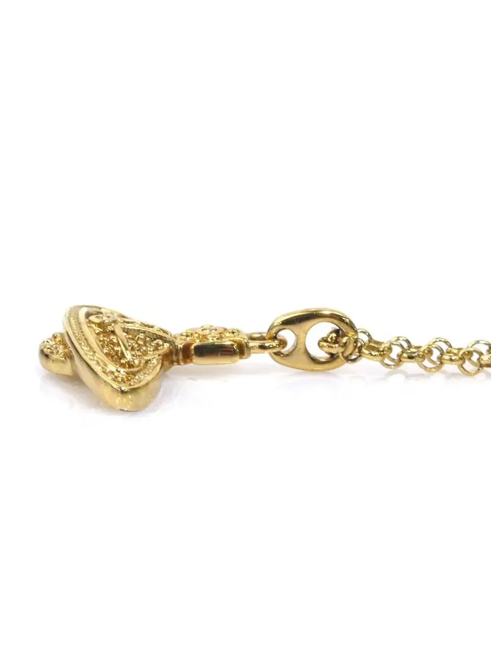 Auth Vivienne Westwood Necklace Gold #337994V15B
